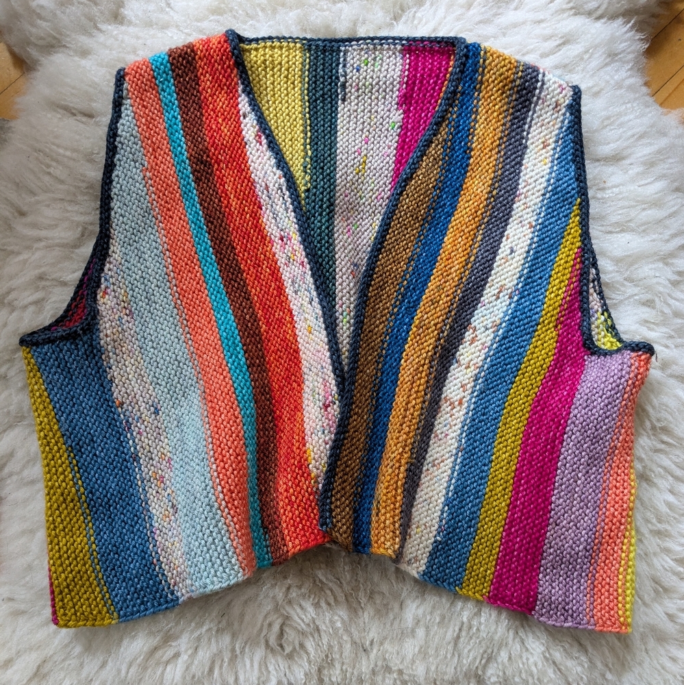 Handknit Merino Sweater Vest